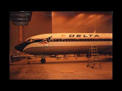 Delta Airlines Tech Ops Atlanta GA 1992 L-1011 Tristar Aircraft Maintenance