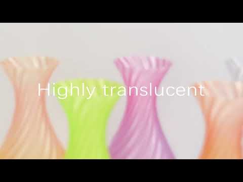 Филамент для 3D-принтера eSUN PLA-Clear Rainbow Purple Red, 1 кг Превью 1