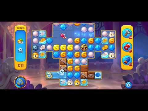 Fishdom level 10036 no boosters フィッシュダム ノーマル