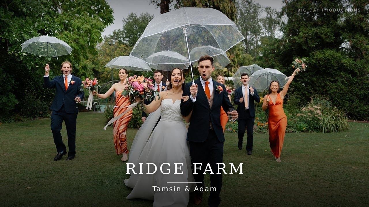 Ridge Farm wedding photography and film