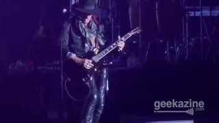 Joe Perry Playing Monster Cable CES 2016 Michael Jackson Tribute