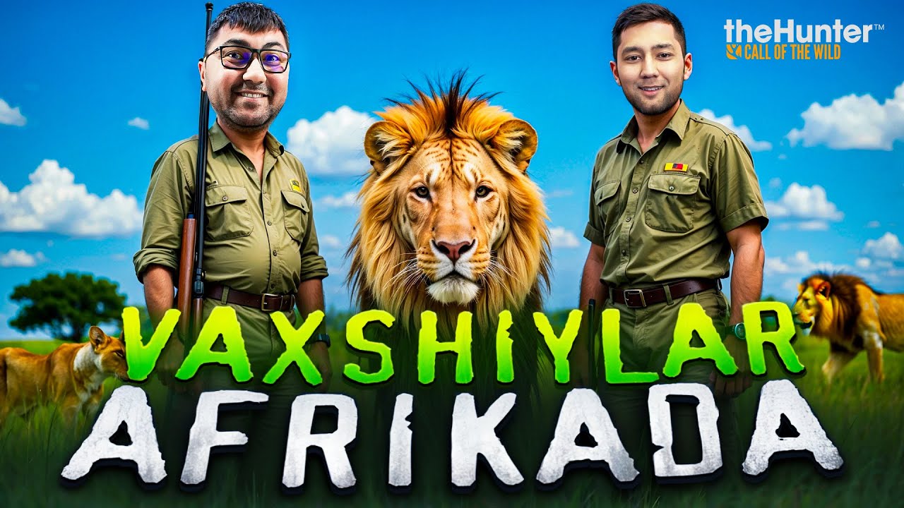 🦊Afrikada ov qilamiz! – theHunter: Call of the Wild (JONLI EFIR)