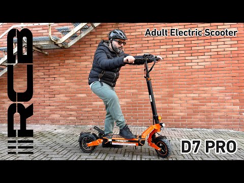 RCB D7 PRO - The Best Adult Electric Scooter ( Speed 25 km/h - Autonomy 90-110 km )