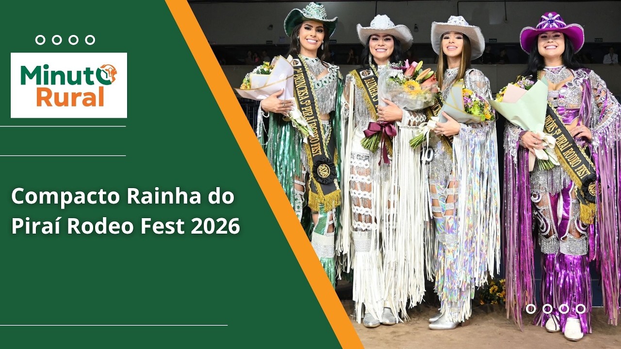 Piraí do Sul em clima de rodeio: reveja a escolha da Rainha do 5º Piraí Rodeo Fest 2026