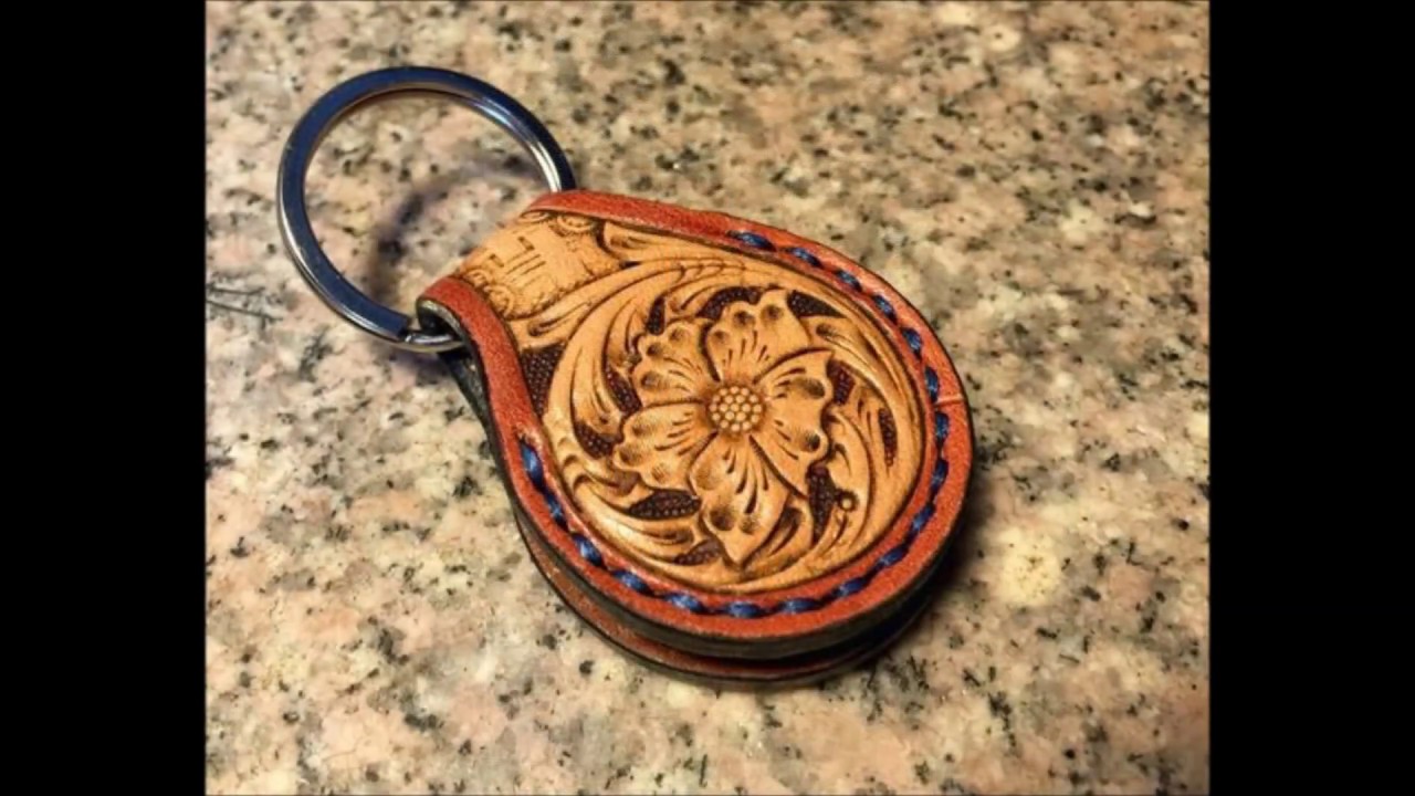 leather keychain feature