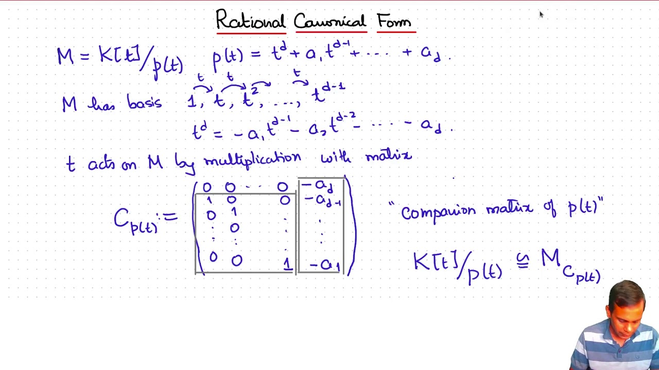 Rational Canonical Form