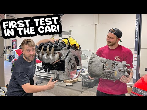 Joining Chevy LS engine with BMW gearbox — PMC Motorsport kit in E46