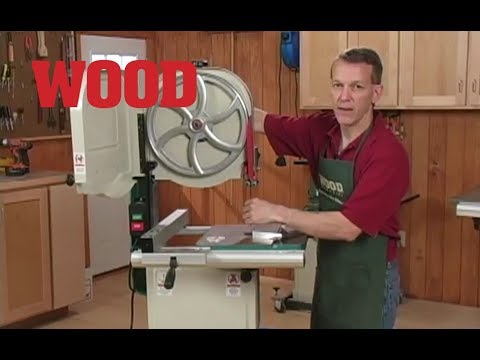 How To Tension Your Bandsaw Blade Correctly - WOOD magazine