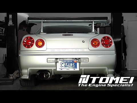The R34 Gets an upgrade - Tomei Ti Exhaust Sounds so perfect - R34 GTT RB25