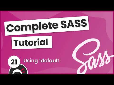 SASS Tutorial build your own CSS library 21 Customizing the Library