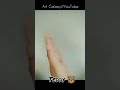 This is teddy🐻 teddy says 'Hi'____Teddy✋🏻Hand Art// YouTube//Art Galaxy.