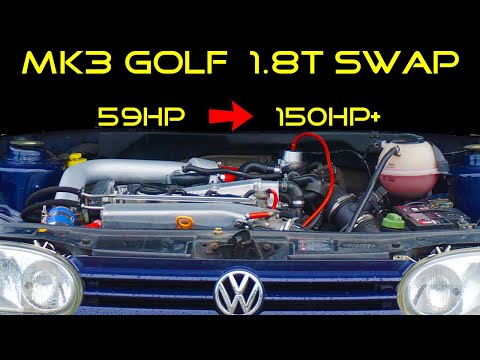 MK3 GOLF 20VT ENGINE SWAP - EVERYTHING YOU NEED