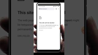 How To Fix This site can't be reached Error on Android Mobile | How to