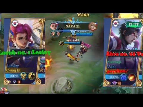 LESLEY SUPER AGGRESSIVE GAMEPLAY 🤞🤞 SAVAGE MOMENT