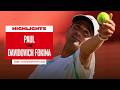 Triumphant Tommy Tommy Paul Vs Alejandro Davidovich Fokina Highlights HSBC Championships