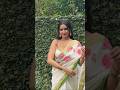 Anikha Surendran Hot Sexy Boobs Anikhasurendran Shorts Saree