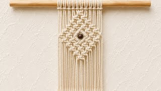 Macrame for Beginners Class 383 | Macrame Design Tutorial | Macrame Design for Beginners | Macrame