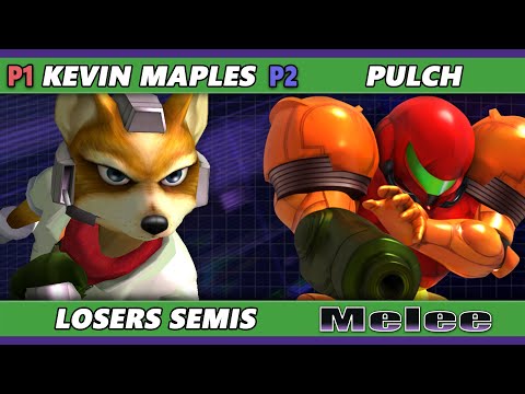 S@X 499 Losers Semis - Kevin Maples (Fox) Vs. Pulch (Samus) Smash Melee - SSBM