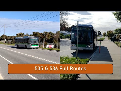 535 & 536 Full Routes Real Time