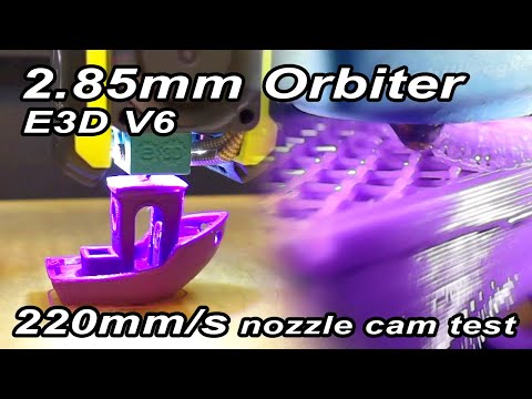 YouTube video showing off tuned Voron print speed with high quality nozzle cam footage as a showcase of the final system