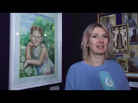 (19.02.2026) В Комсомольске открылась выставка картин детской художественной школы Амурска