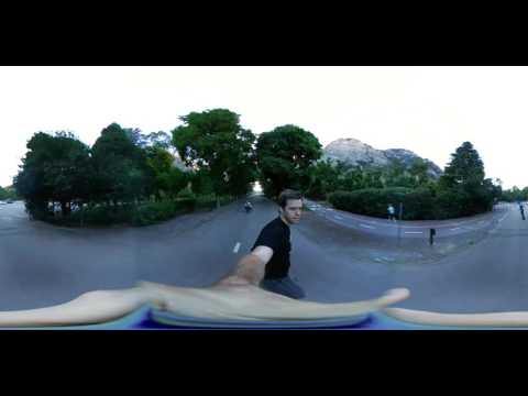 VR Longboarding down provo Canyon, Nunn's Park - Ogdens 360
