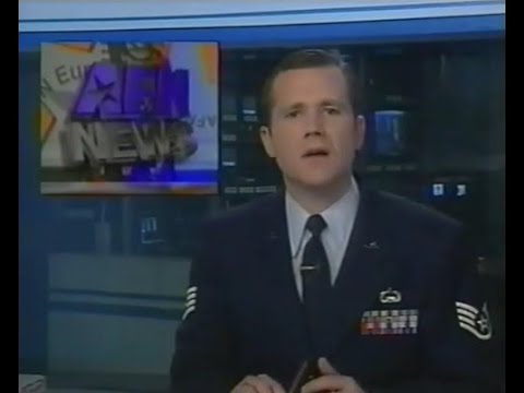 AFN Europe News 90  with SSgt Dave Johnson and SSgt Jim Keplinger (weather) from 6/23/1999     985
