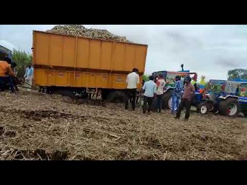 tractorvideos #sss64 gannakatne wala machine ka tractor trailer #sss64 66ಕಬ್ಬಿನ ಟ್ರೈಲಿ ಕಿತ್ತೂರು ನೋಡಿ