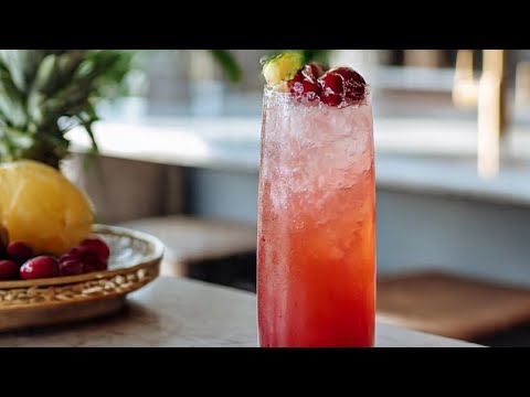 Cranberry Pineapple Fizz