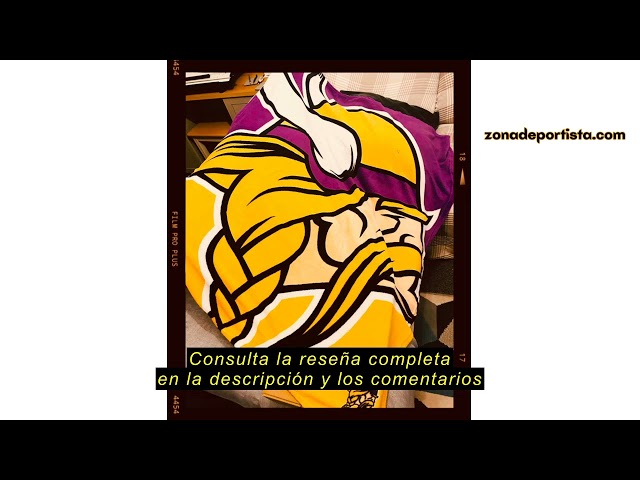 Vídeo relacionado con Recovered Minnesota Vikings NFL Mesh Oversized Top Jersey Camiseta Violeta