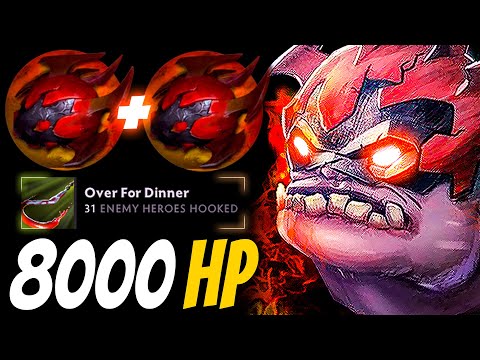 Raid Boss Pudge 8000HP 2x Heart of Tarrasque — Trash Talkers Make The Game More Fun | Pudge Official