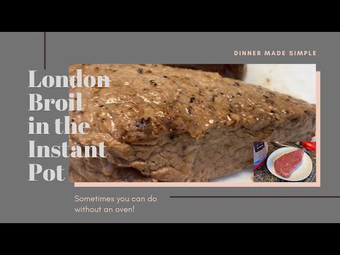 LONDON BROIL IN INSTANT POT // COOK WITH ME // WHAT'S...