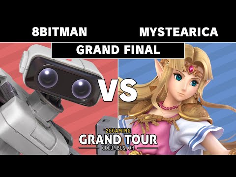 2GG Grand Tour Ohio - AMG | 8BitMan (ROB) VS Mystearica (Zelda) - Smash Ultimate - Grand Finals