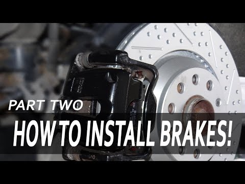 How To Install ECS Tuning Brake Pads and Rotors | VW Golf R [PART 2]