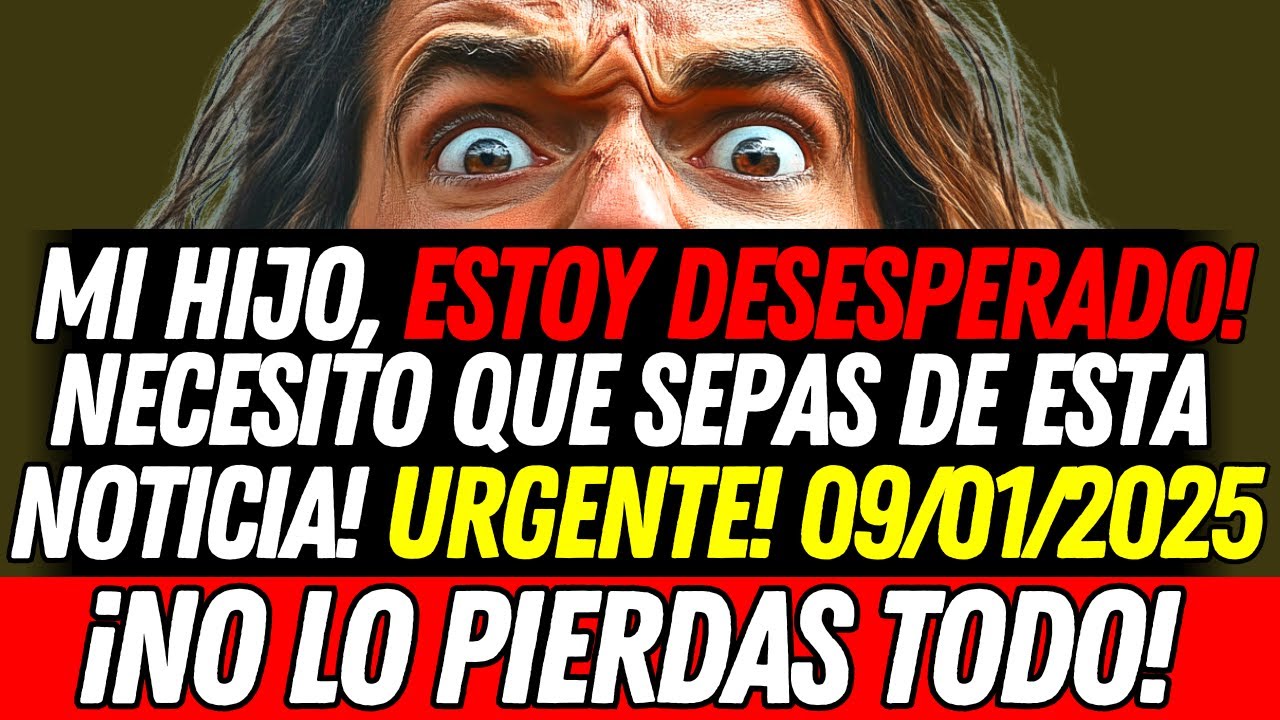 DIOS DICE: ¡NOTICIA URGENTE! ABRE ESTE VIDEO AHORA MISMO!