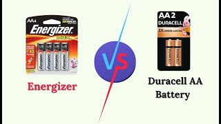 Energizer vs Duracell AA Battery – Capacity, Shelf Life & Pe