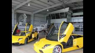 preview picture of video 'Pre Lamborghini Festival Meet & Lunch @ Aiport Hangar in Tomball, TX'