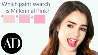 Lily Collins Takes the First-Ever AD IQ Test | Architectural Digest