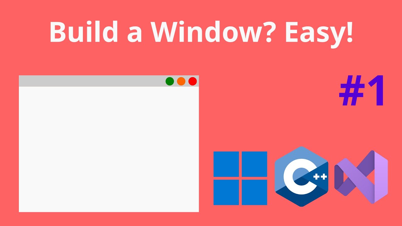 Your first Win32 window app ! | Win32 Tutorials #win32api #c++