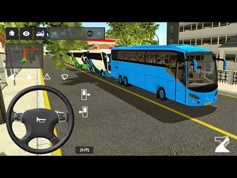 Bus Simulator Indonesia 2024 🚍 | New City Coach Bus Top Speed & Realistic Android Gameplay