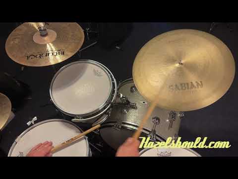 Sabian Ed Thigpen Signature Crystal Flat Ride Sizzle 18” 1452 grams