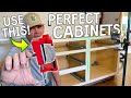 How To Install PERFECT KITCHEN CABINETS (DIY GUIDE)