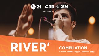 and 7:01（00:05:23 - 00:17:58） - RIVER' 🇫🇷 | Runner Up Compilation | GRAND BEATBOX BATTLE 2021: WORLD LEAGUE