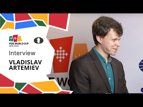 Interview with Vladislav Artemiev | Game 2 | Round 1 | FIDE World Cup 2025