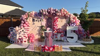 Kiara 5th Birthday celebration at Ace Montessori