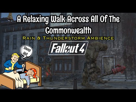 A Relaxing Walk Across All Of The Commonwealth, Thunderstorm Sounds.