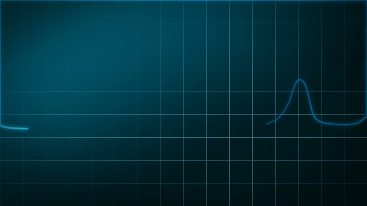 Heart beat  pulse loop animated background