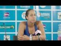 MADISON KEYS press conference (1R) - Brisbane.