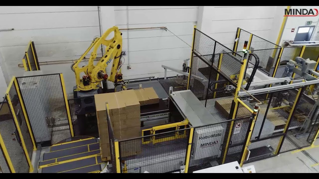 RoboMate - Fully Automatic Palletizing