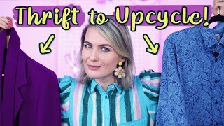 How to Thrift Fabrics To Upcycle Like Pro